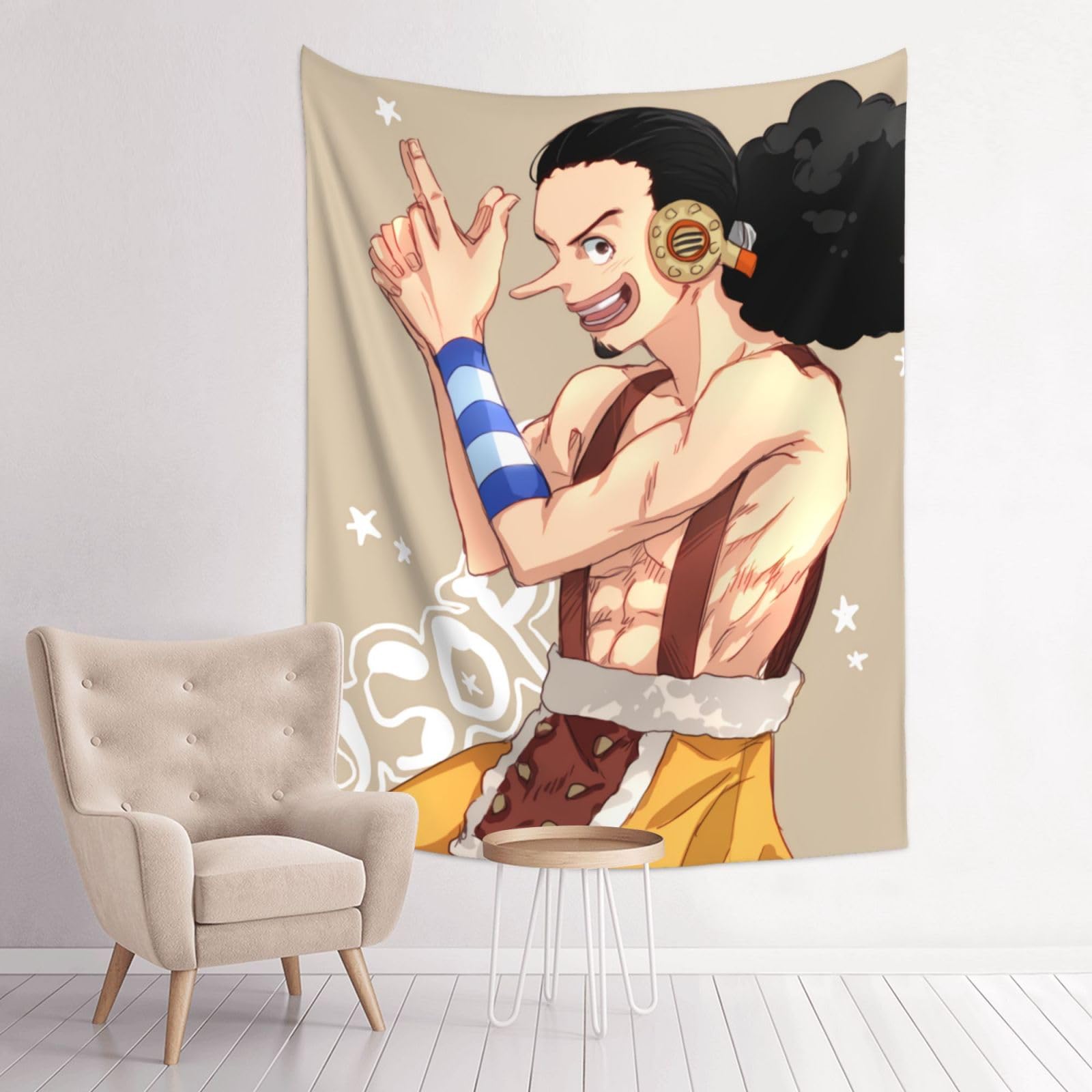 Amazon.co.jp: タペストリー ワンピース ウソップ ポスター おしゃれ